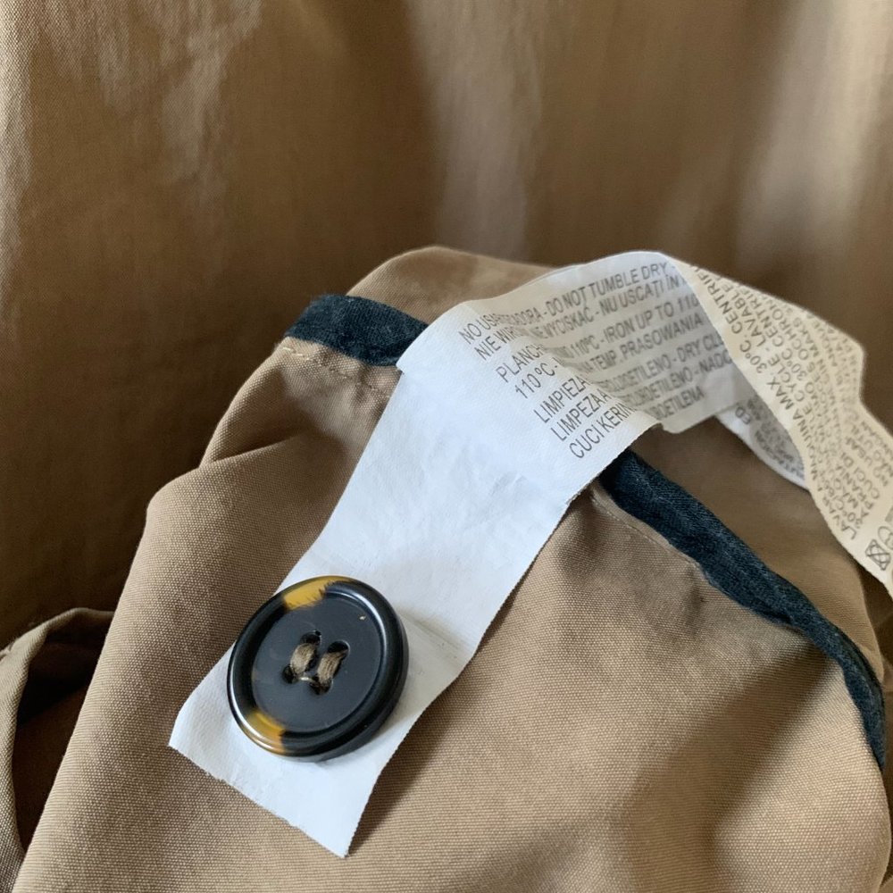 Zara Women's Beige Coat Size xs - Picture 8 of 8